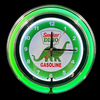 Double Neon Clock
