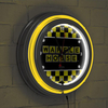 Double Neon Clock
