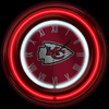 Double Neon Clock