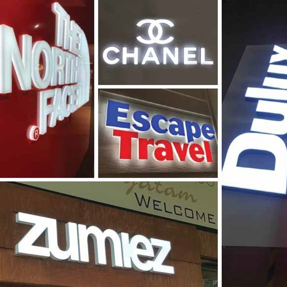 LED Channel 3D Letters