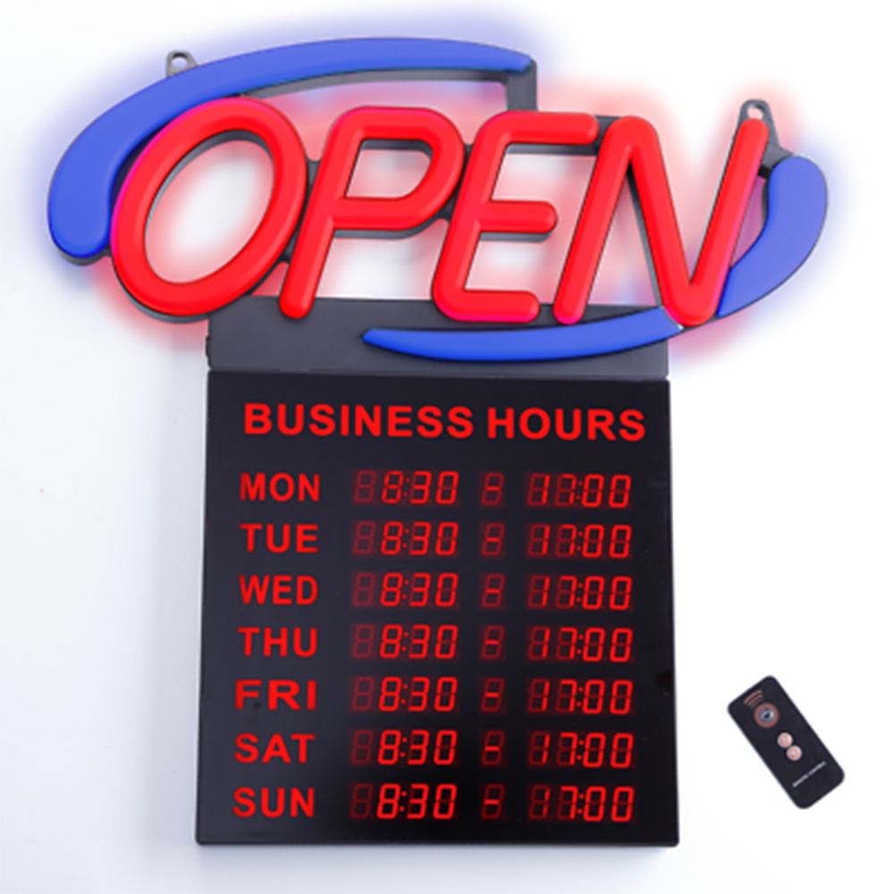 LED Business Hour Sign