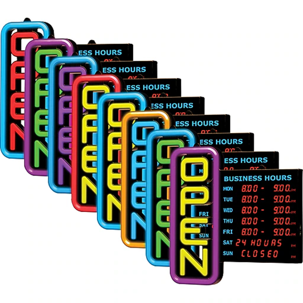 LED Business Hour Sign