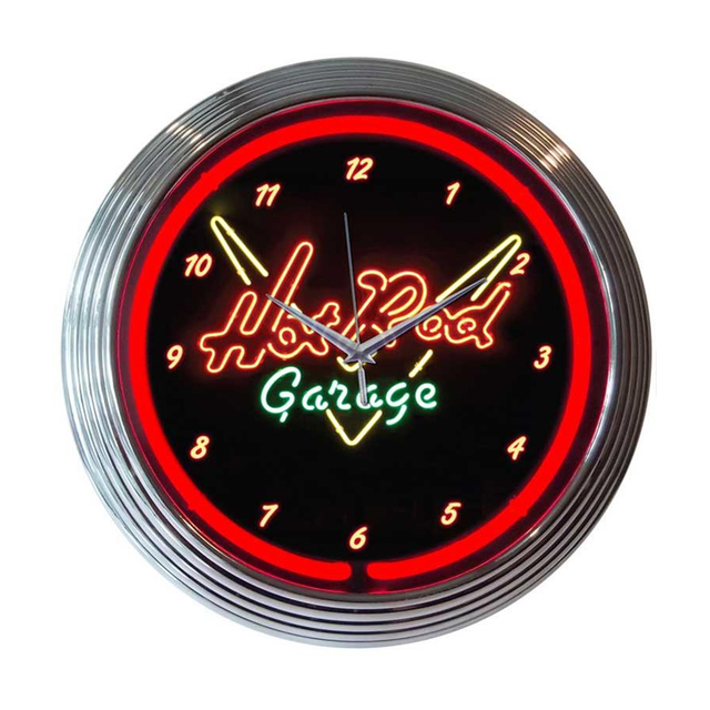 Single Neon Clock