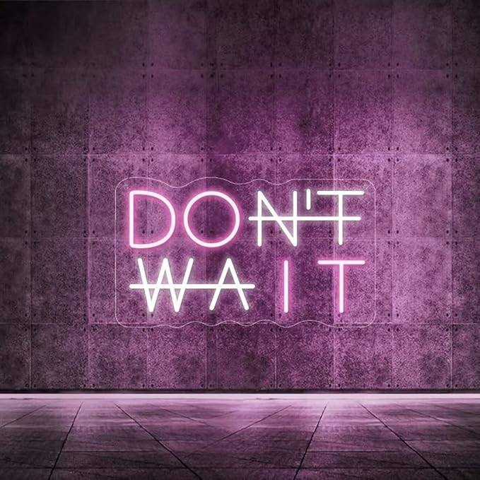 Vivid LED Neon Sign Light Lamp With Dimmer