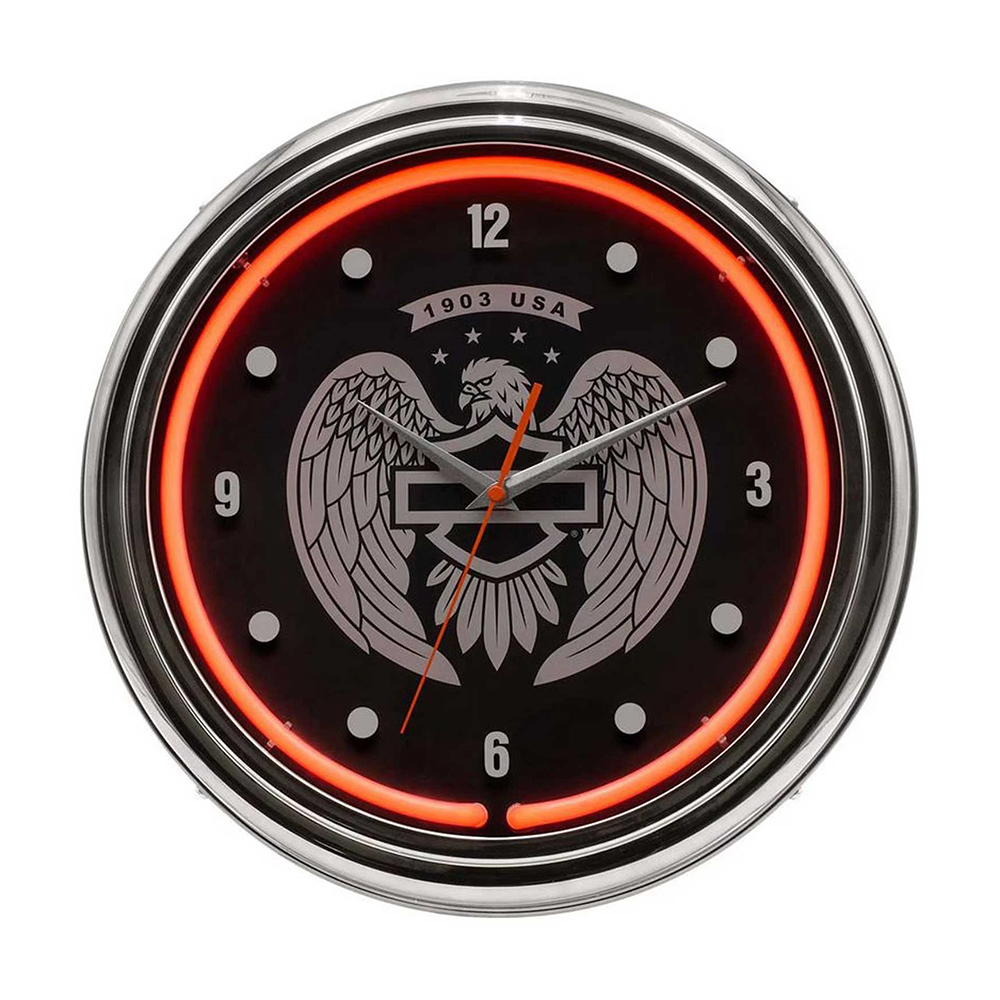 Single Neon Clock